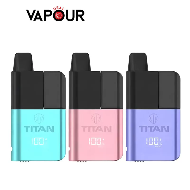 Titan Pro 15K Prefilled Pod Kit - Grape Ice