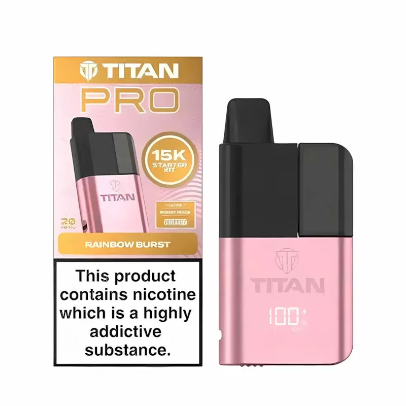 Titan Pro 15K Prefilled Pod Kit - Strawberry Raspberry Cherry - Image 3
