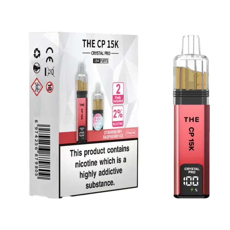 Crystal Pro CP 15K Prefilled Pod Kit - 5 Pack - Fresh Mint - Image 3