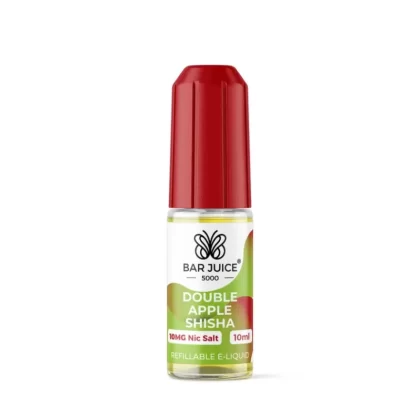 Bar Juice 5000 Double Apple Shisha Nic Salt - 20mg