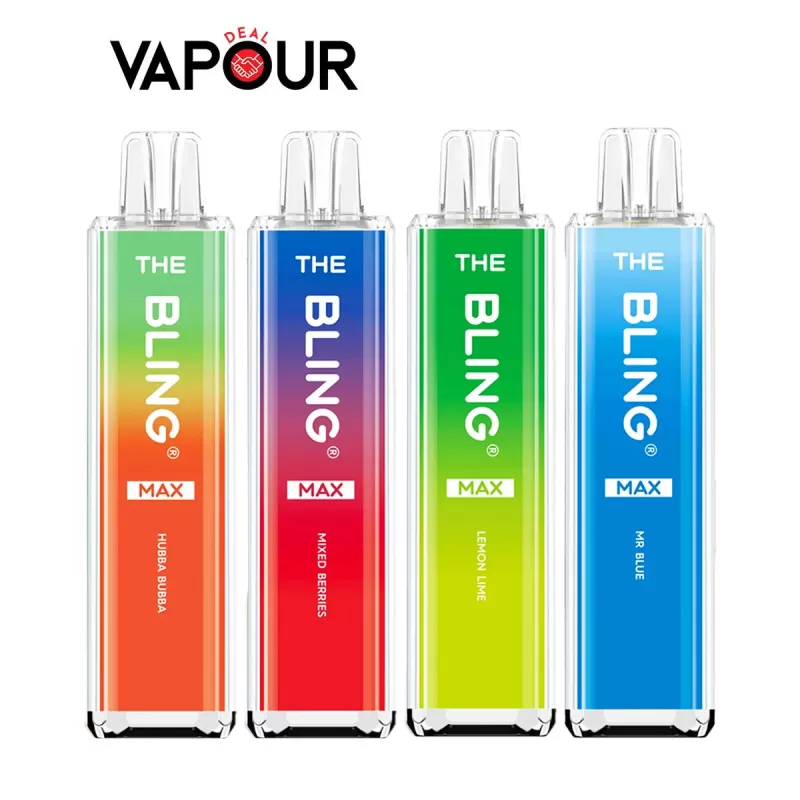 The Bling Pro Max 10K Pod Kit - Strawberry raspberry cherry ice
