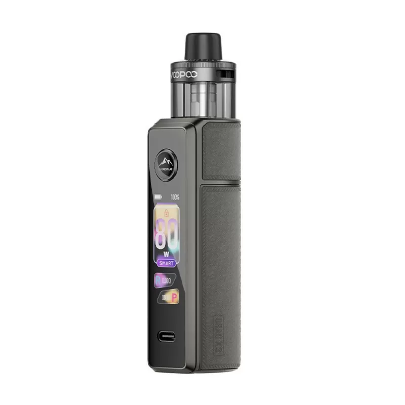 VooPoo Drag X3 Vape Kit - Spray Black - Image 3