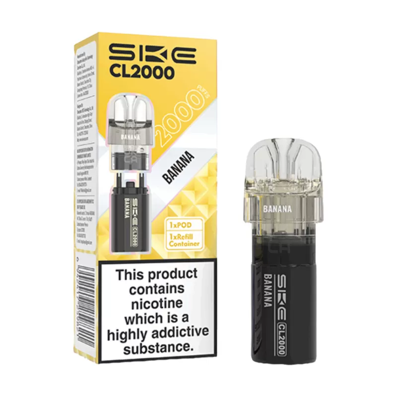 SKE Crystal CL2000 Prefilled Pods - Lemon Sour Fudge - Image 2