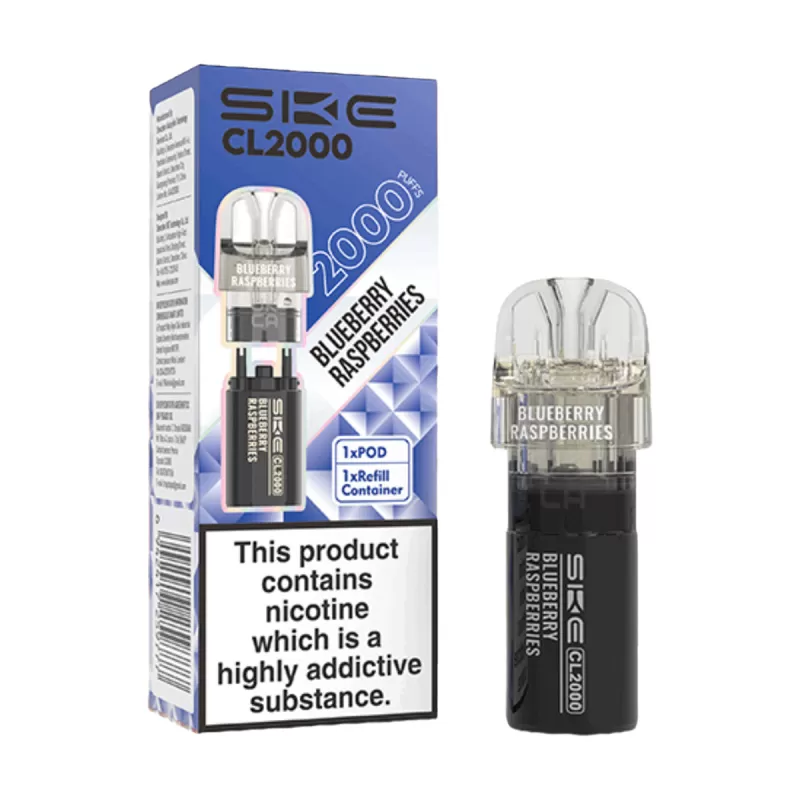 SKE Crystal CL2000 Prefilled Pods - Lemon Sour Fudge - Image 3