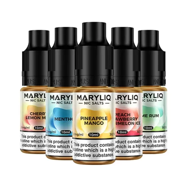 Maryliq Nic Salt E-Liquid - Triple Berry Ice / 10mg
