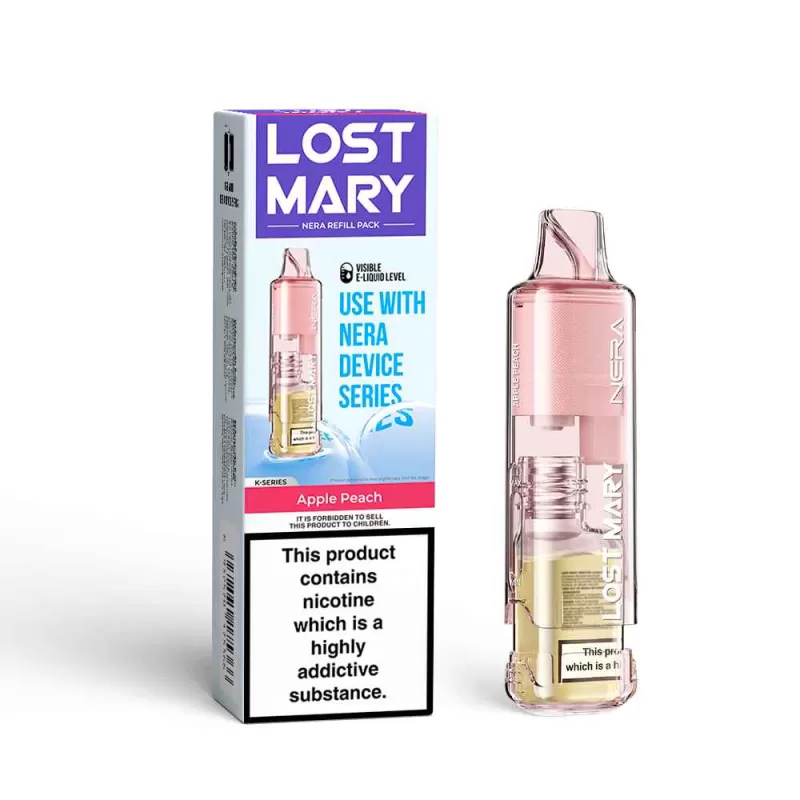 Lost Mary Nera Pureview & Fullview Refill Pods - Strawberry Watermelon Peach (Pureview Version) - Image 3
