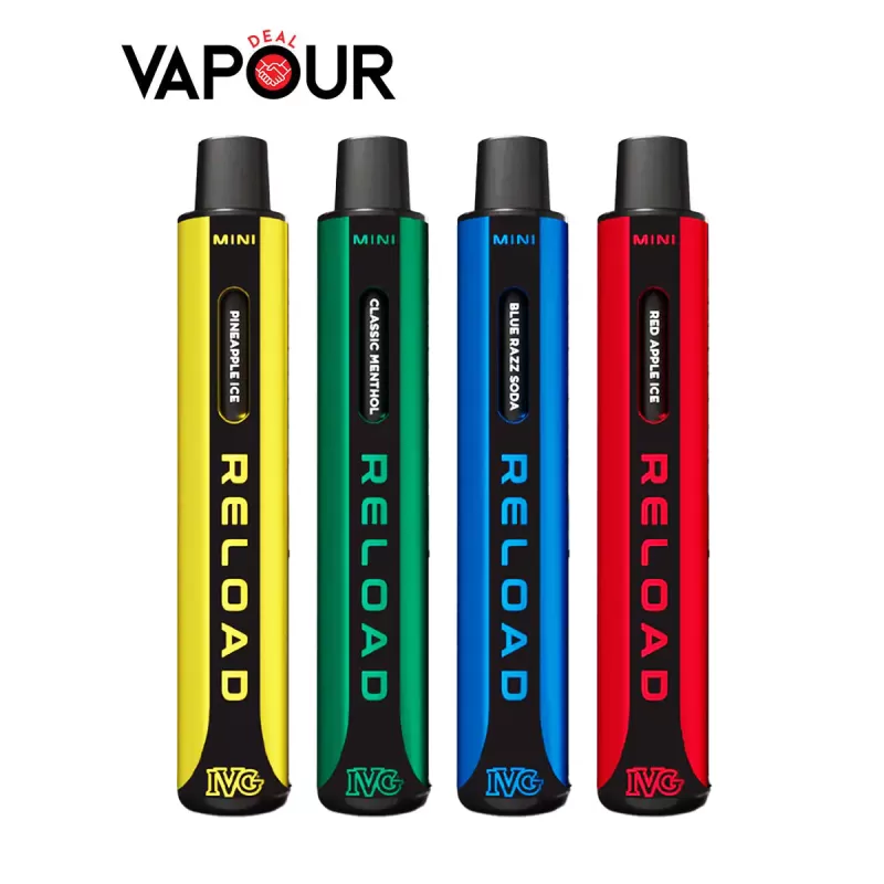 IVG Reload Mini Prefilled Pod Kit - 10 Pack - Pineapple Ice - 10 Pack