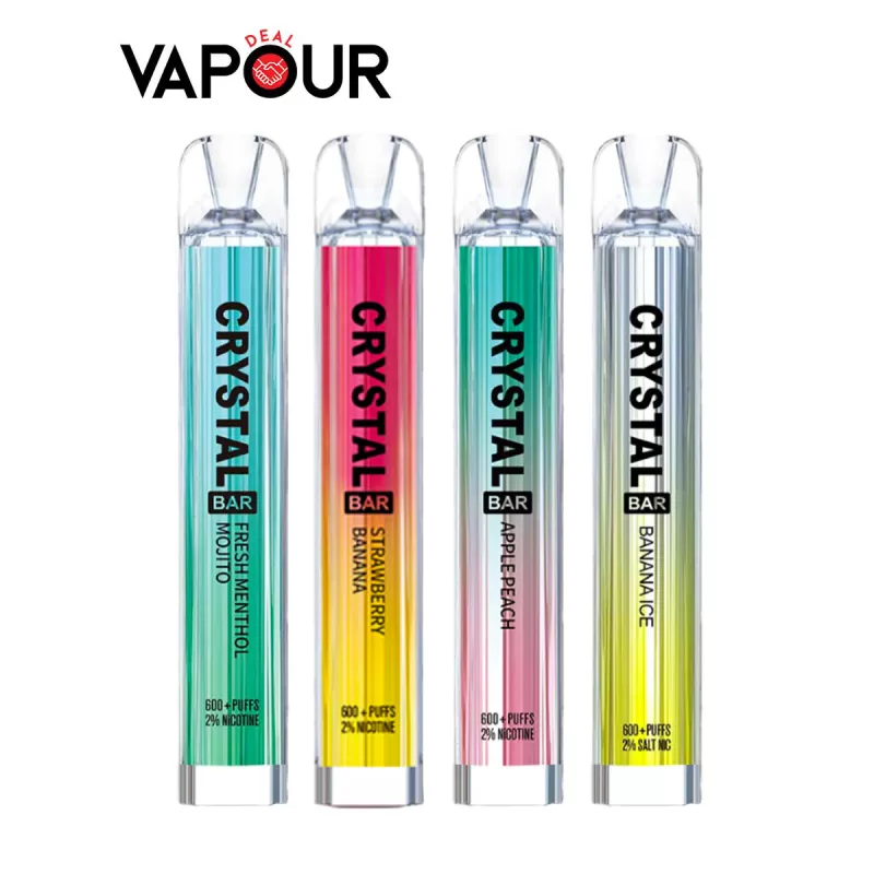 Crystal Bar Original 600 Pod Kit - Watermelon Strawberry