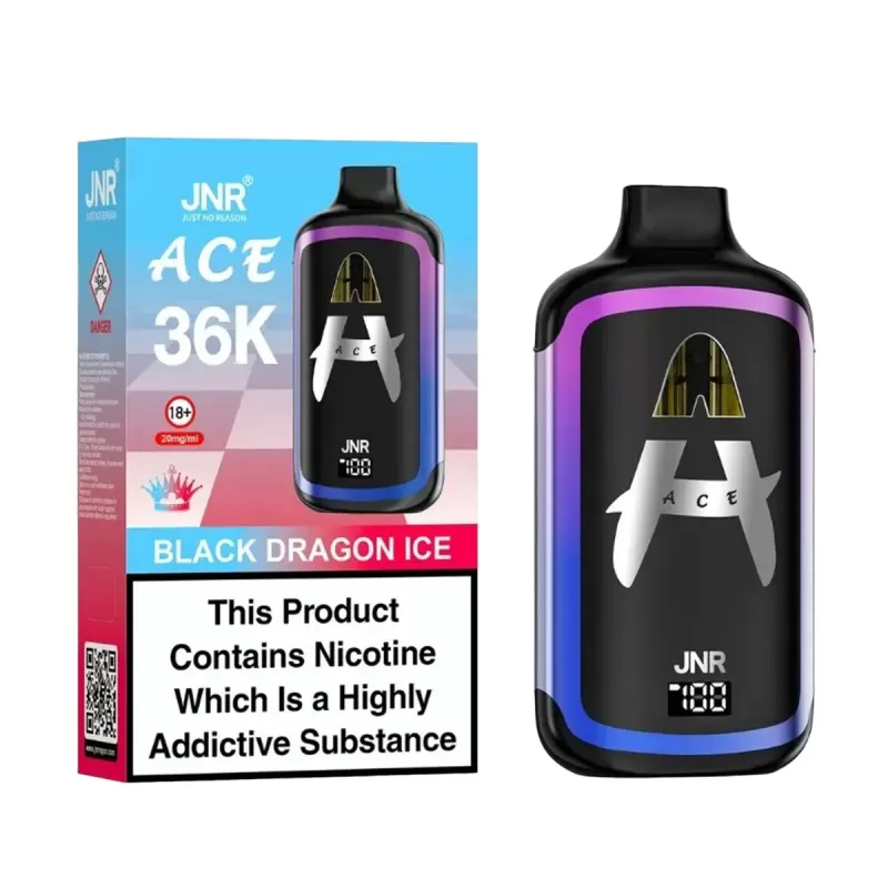 JNR Ace 36K Prefilled Pod Kit - Blueberry Pomegranate Ice - Image 2