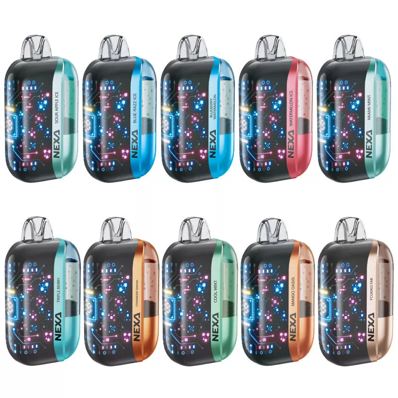 Nexa Ultra 50K Puffs Disposable Vape Kit - Strawberry ice / CN-SZ / 50mg / 1pc