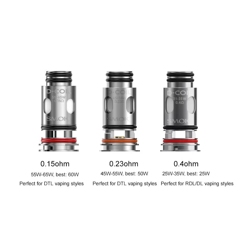 SMOK D-Coil 5pcs/pack - Mesh 0.4ohm - Image 2