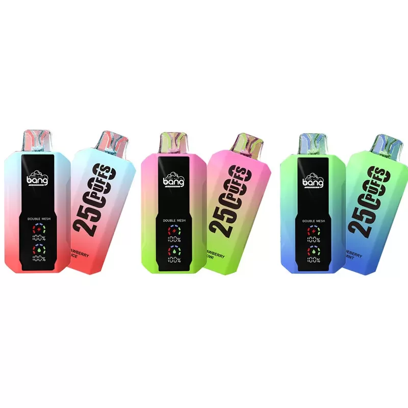 Bang 25000 Puffs Rechargeable Disposable Kit (LED Display)