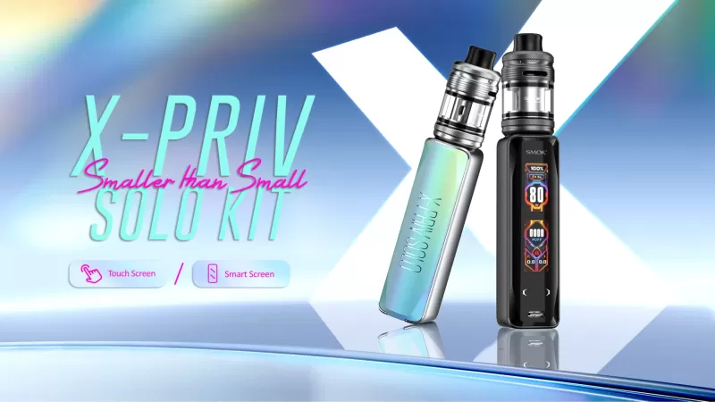 SMOK X-Priv Solo Kit 80W - White Shell - Image 2