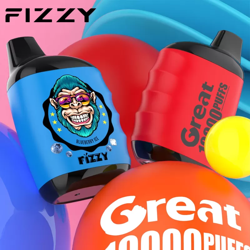 Fizzy GREAT 10000 Puffs Rechargeable Disposable Vape - Peach