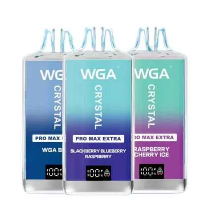 WGA Crystal Pro Max Extra 15000 Puffs Disposable Kit 10pcs/pack - Wga Pink