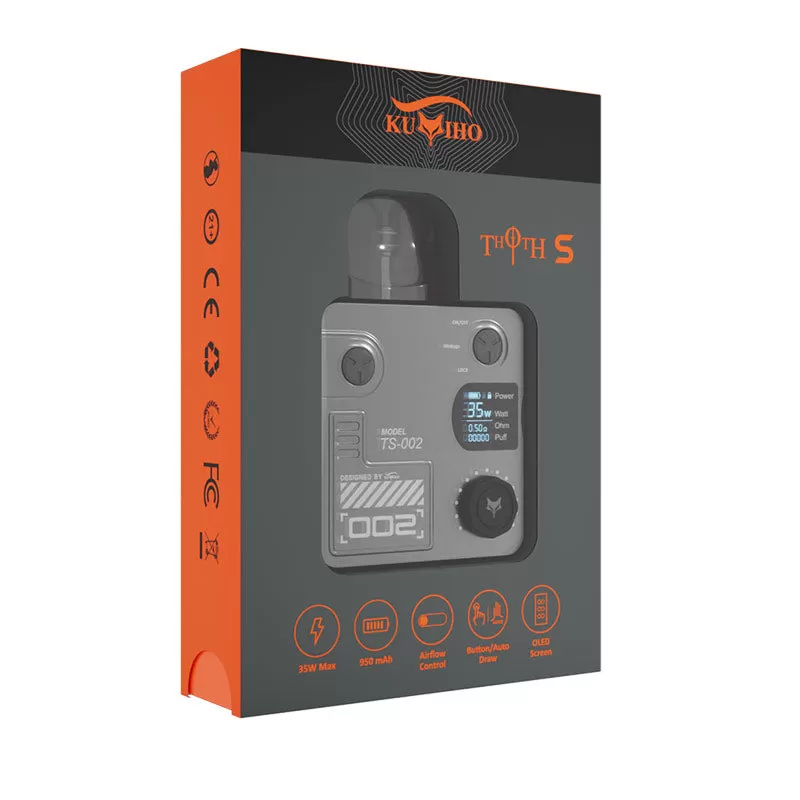 Kumiho THOTH S Pod Kit 35W - Artic Silver - Image 3