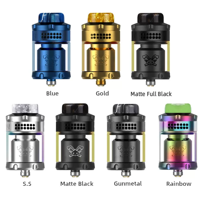 Hellvape Dead Rabbit 3 RTA Tank Atomizer 5.5ml (2024 Edition) - Rainbow - Image 2