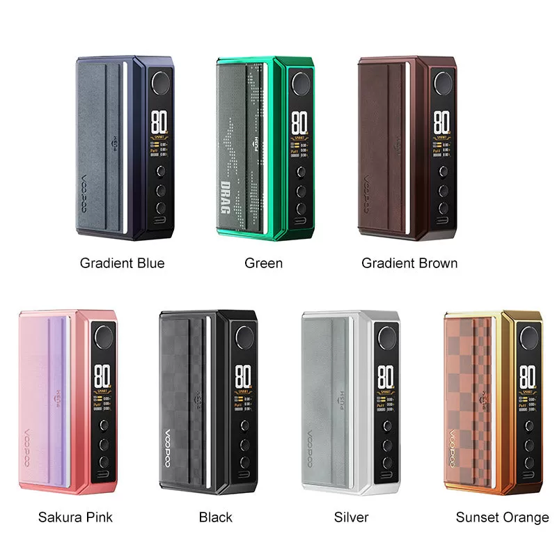 Voopoo Drag 5 Box Mod 177W - Green - Image 2