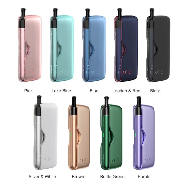 Voopoo Doric Galaxy Pod Kit with PCC Box - Silver & White - Image 2