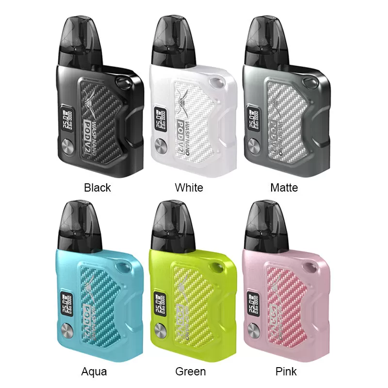 Oumier Wasp Nano Pod V2 Kit 1000mAh - White - Image 2