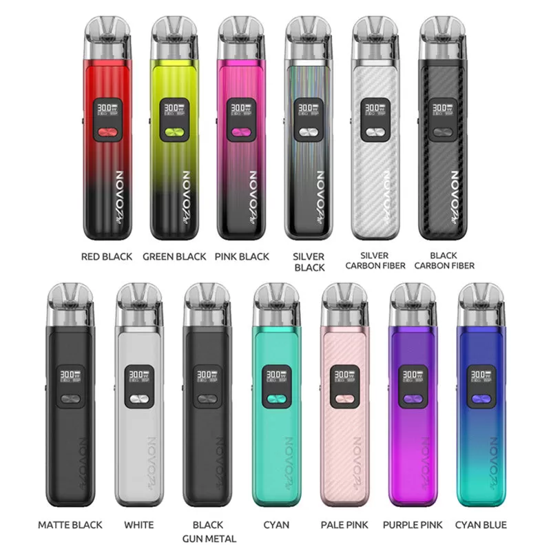 SMOK NOVO Pro Pod Kit 1300mAh 3ml - Black Carbon Fiber - Image 2