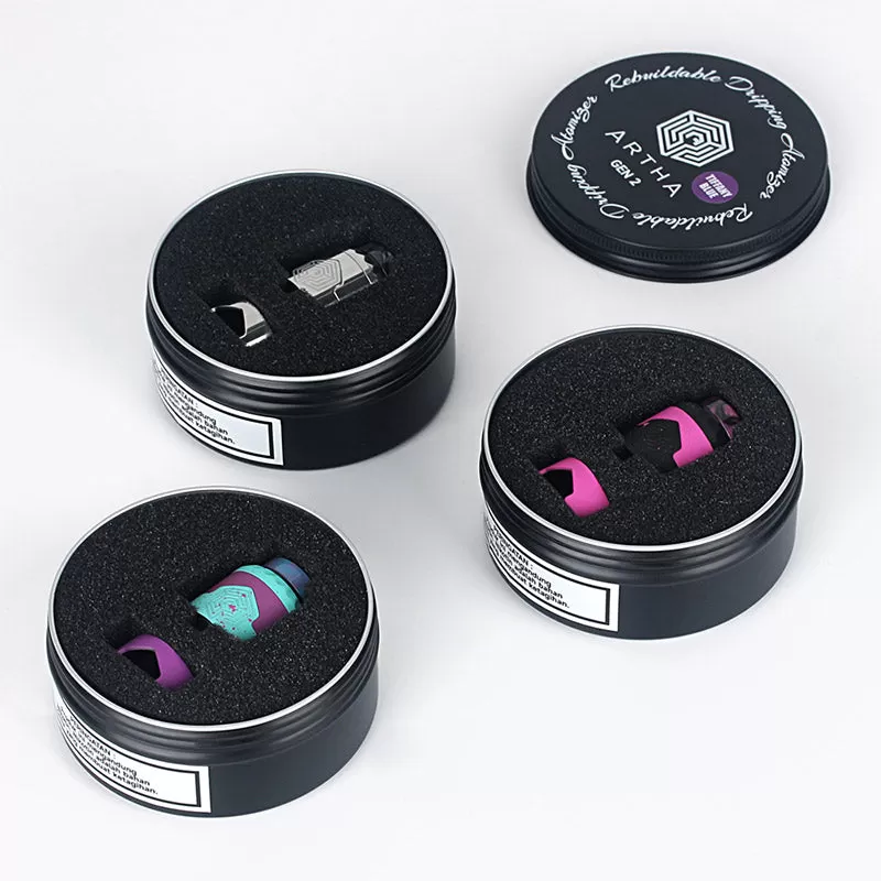 Advken Artha Gen 2 RDA Atomizer 1.5ml - Black - Image 3