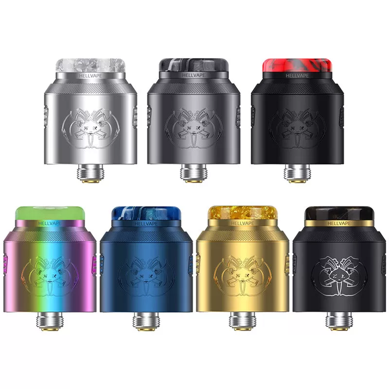 Hellvape Drop Dead 2 RDA Atomizer Tank - Matte Black