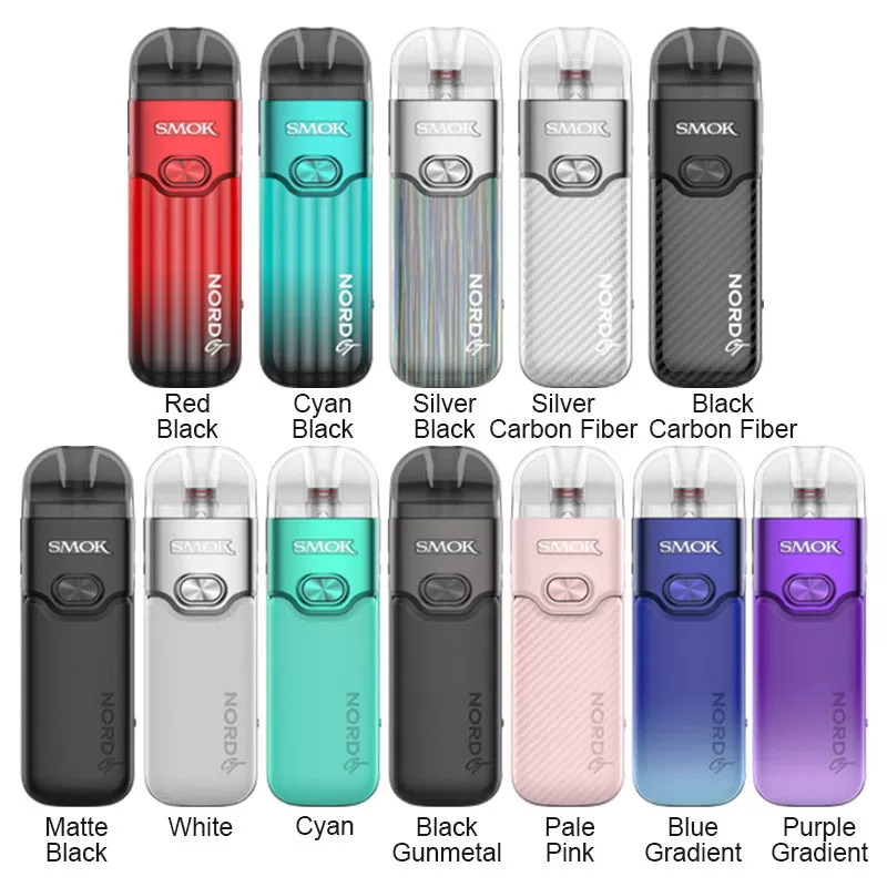 SMOK Nord GT Pod Kit 2500mAh - Black Gunmetal - Image 2