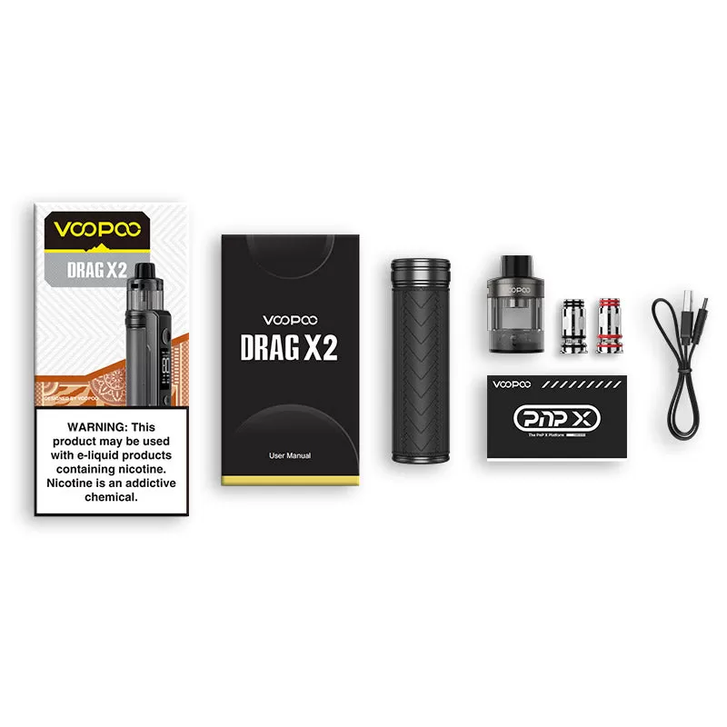 VOOPOO Drag X2 Kit 80W - Pearl White - Image 3