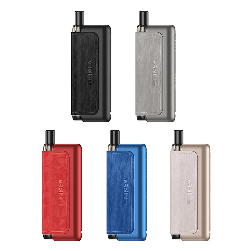Joyetech eRoll Slim Pod Kit with PCC Box 480mAh+1500mAh 2ml - Cyan / 0.8ohm
