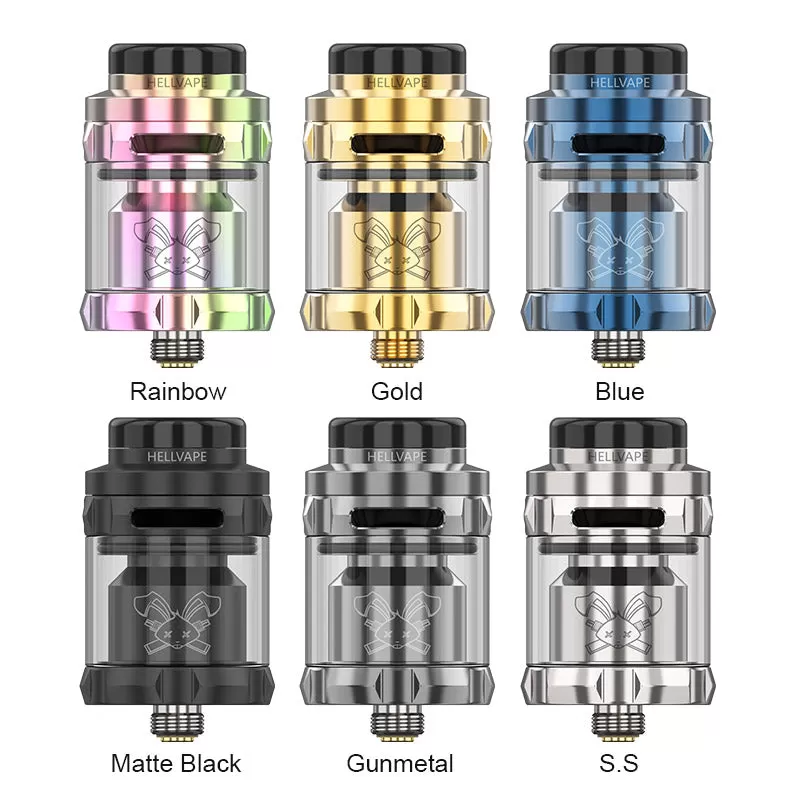 Hellvape Dead Rabbit Solo RTA Tank Atomizer 4ml - SS - Image 2