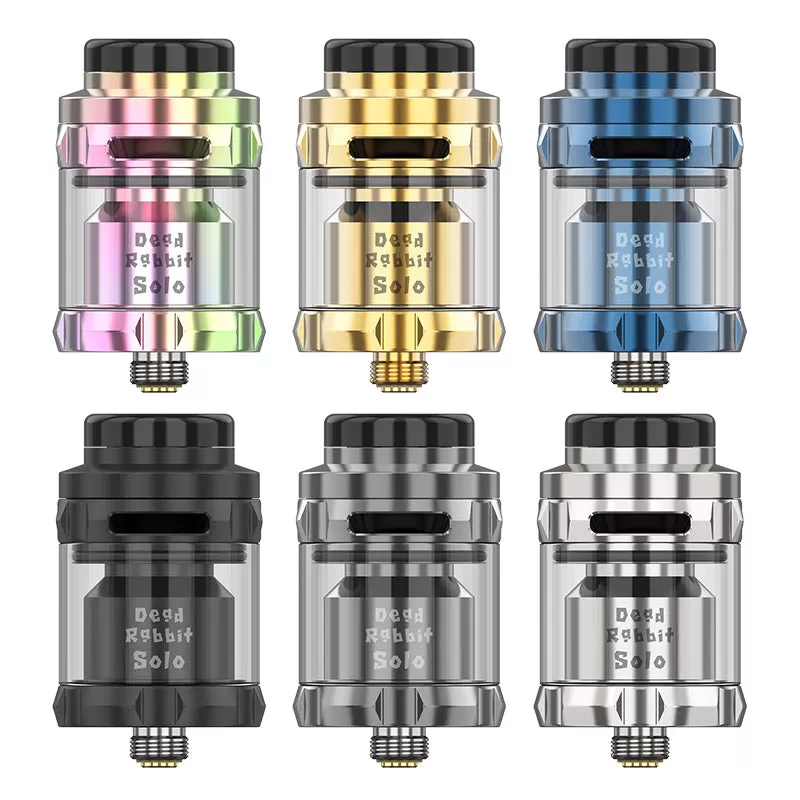 Hellvape Dead Rabbit Solo RTA Tank Atomizer 4ml - SS - Image 3