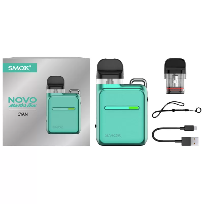 SMOK Novo Master Box Pod Kit 1000mAh 2ml - Silver Laser - Image 3