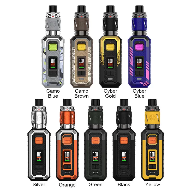 Vaporesso Armour S Kit with iTank 2 Atomizer 5ml - Black - Image 2