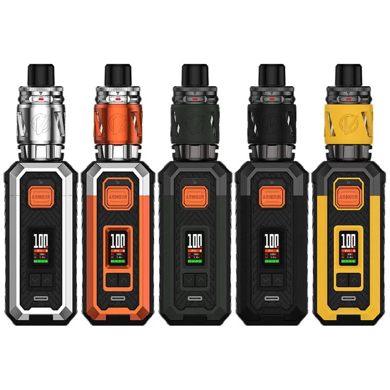 Vaporesso Armour S Kit with iTank 2 Atomizer 5ml - Black - Image 3