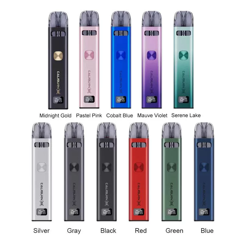 Uwell Caliburn G3 Pod Kit 900mAh 2.5ml - Black - Image 2