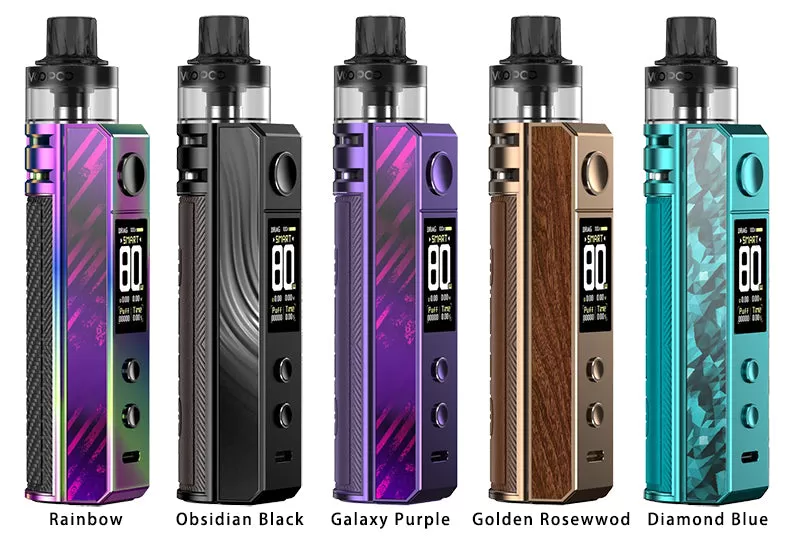 VOOPOO Drag H80S Kit (Forest Era Edition) - Obsidian Black - Image 2