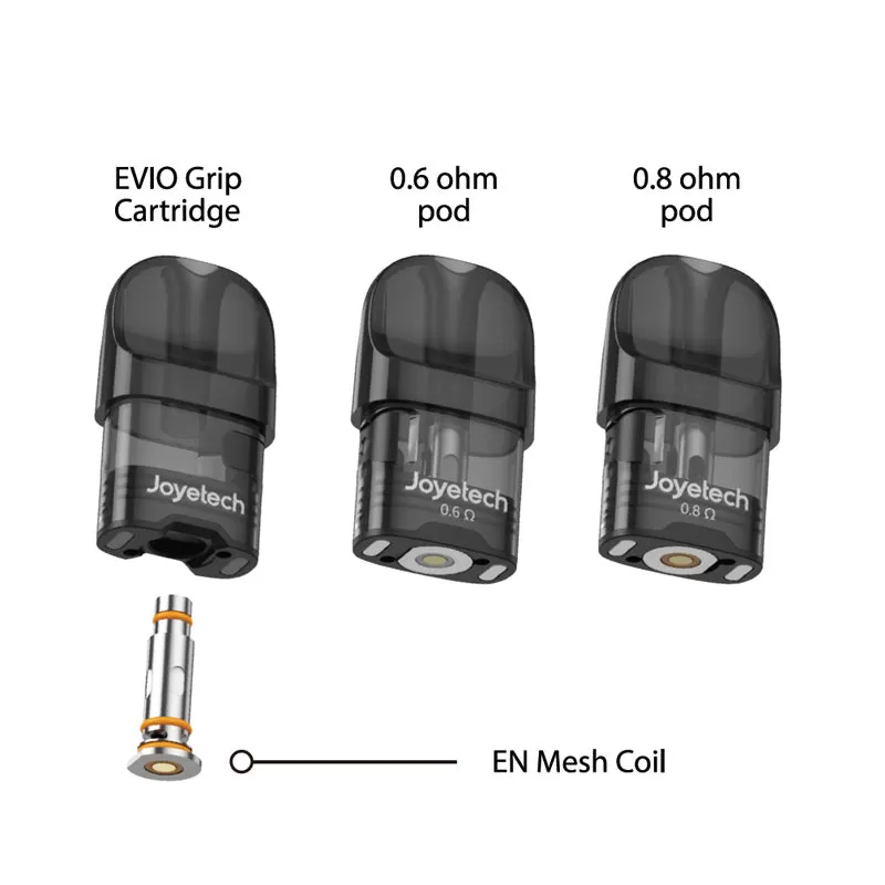 Joyetech EVIO Grip Pod Kit 1000mAh - Green Robot - Image 3