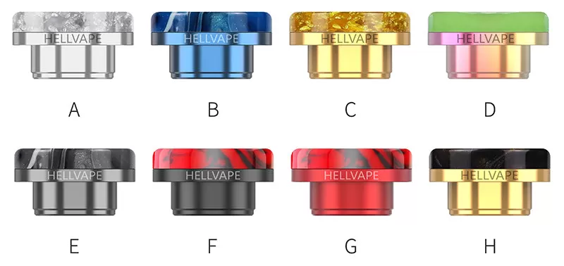 Hellvape Dead Rabbit Pro AG+ 810 Drip Tip 1pc/pack - B