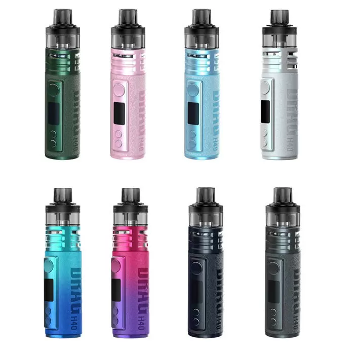 VOOPOO Drag H40 Mod Kit with PnP POD II Tank 5ml - Modern Red
