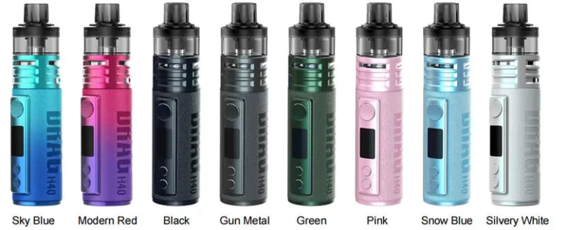 VOOPOO Drag H40 Mod Kit with PnP POD II Tank 5ml - Modern Red - Image 2