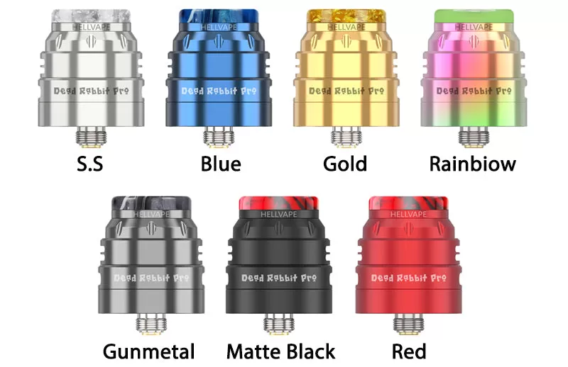 Hellvape Dead Rabbit Pro RDA Atomizer - Rainbow
