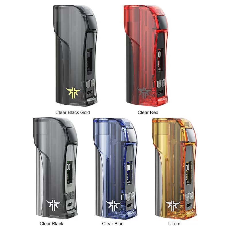 Vandy Vape Requiem 95W Box Mod - Clear Blue - Image 2