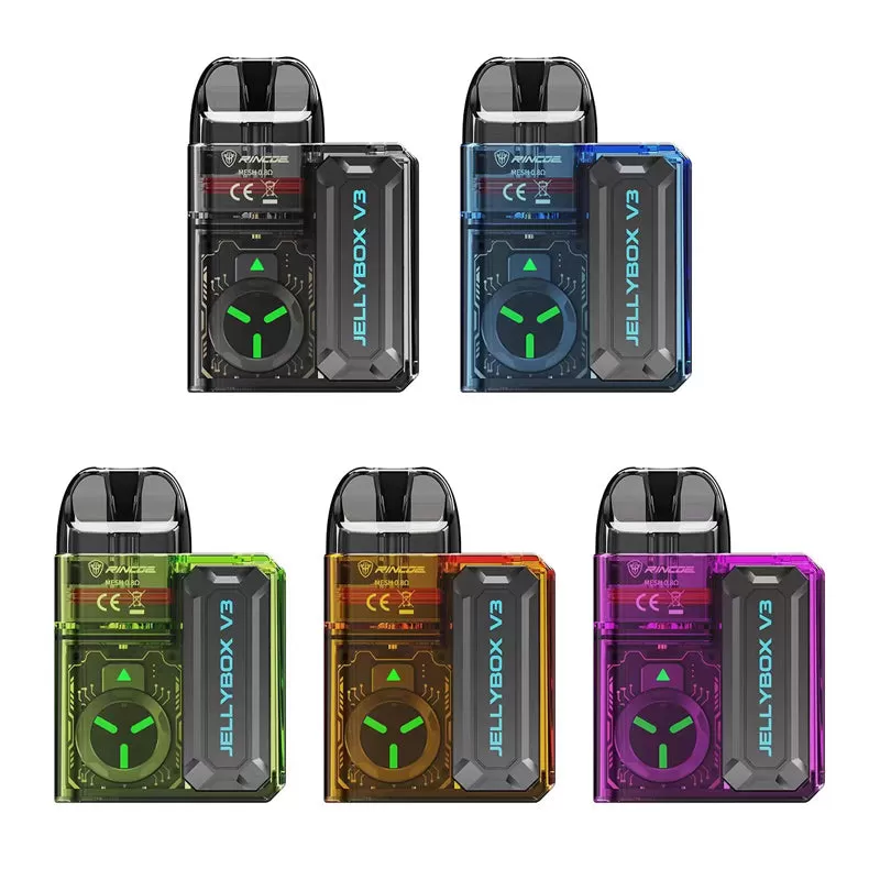 Rincoe Jellybox V3 Pod Kit 750mAh - Matcha Clear