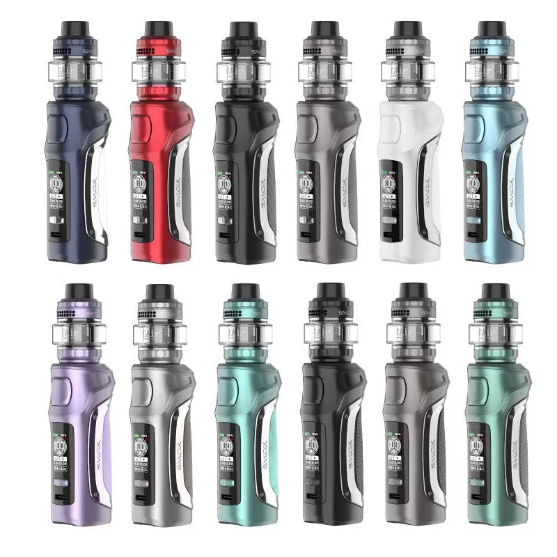 SMOK MAG Solo 100W Box Mod Kit - Black Red - Image 2