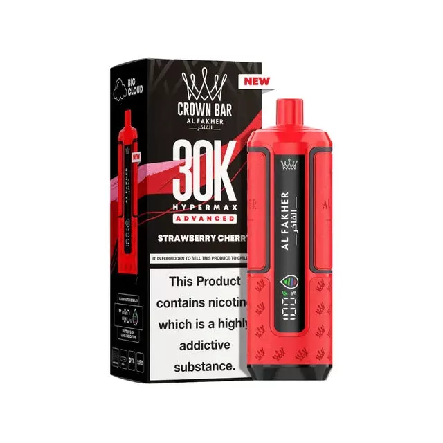 Al Fakher Hypermax 30K Prefilled Pod Kit - Blueberry Raspberry