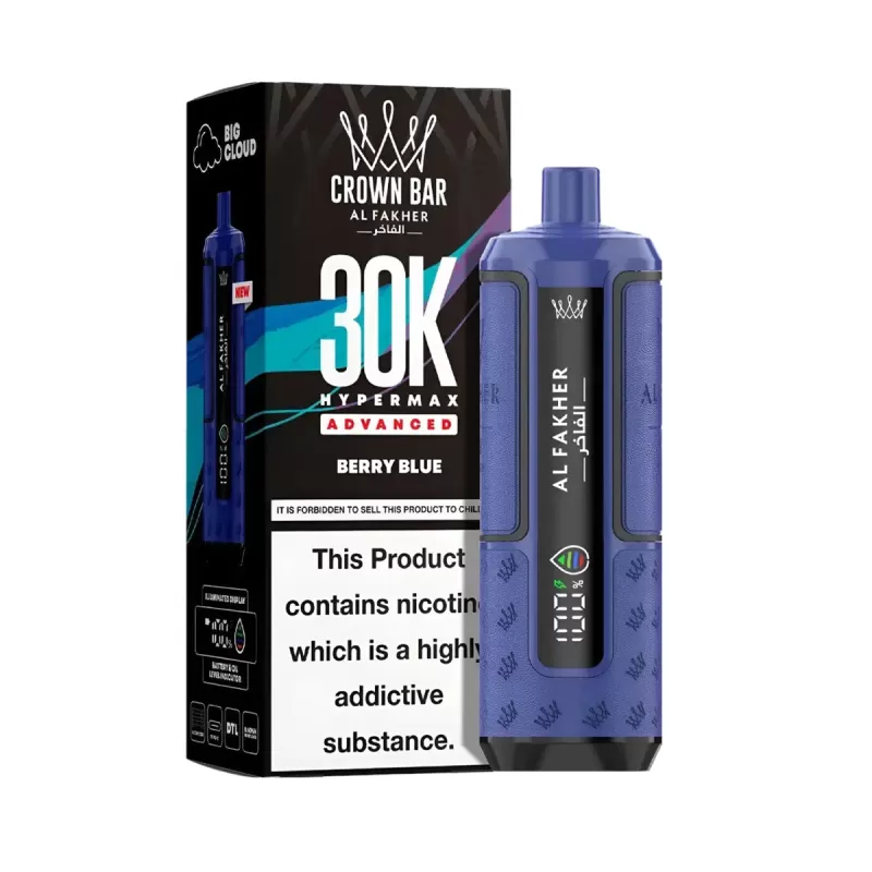 Al Fakher Hypermax 30K Prefilled Pod Kit - Blueberry Raspberry - Image 2