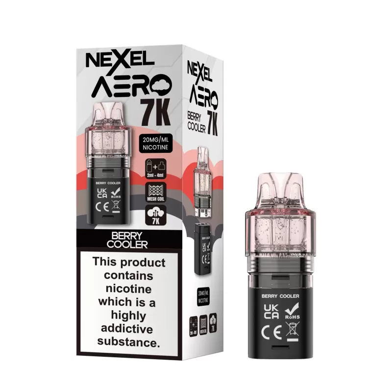 Nexel Aero 7K Puffs Prefilled Pods - Kiwi Passionfruit Guava