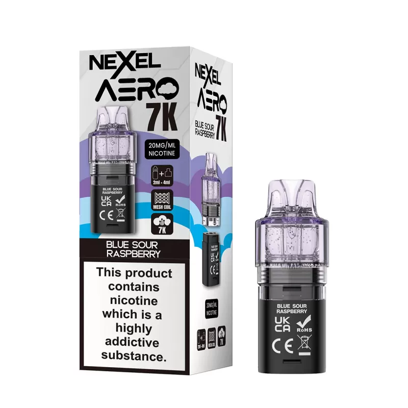 Nexel Aero 7K Puffs Prefilled Pods - Kiwi Passionfruit Guava - Image 3