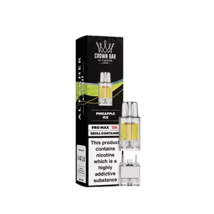 Al Fakher Crown Bar Pro Max 12K Prefilled Pods - Double Apple